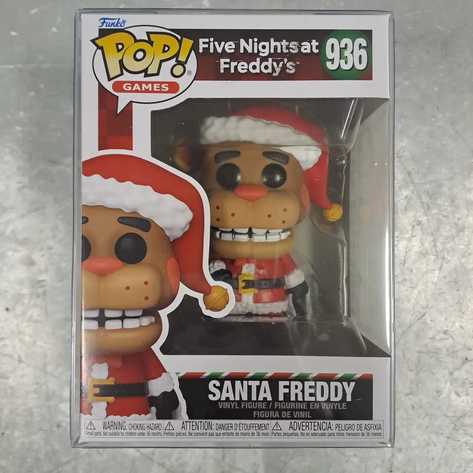 FUNKO POP GAMES - FIVE NIGHTS AT FREDDY'S - 936 - SANTA FREDDY COLLECTIBLE VINYL FIGURE