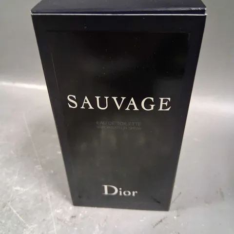 DIOR SAUVAGE EAU DE TOILETTE SPRAY 100ML 