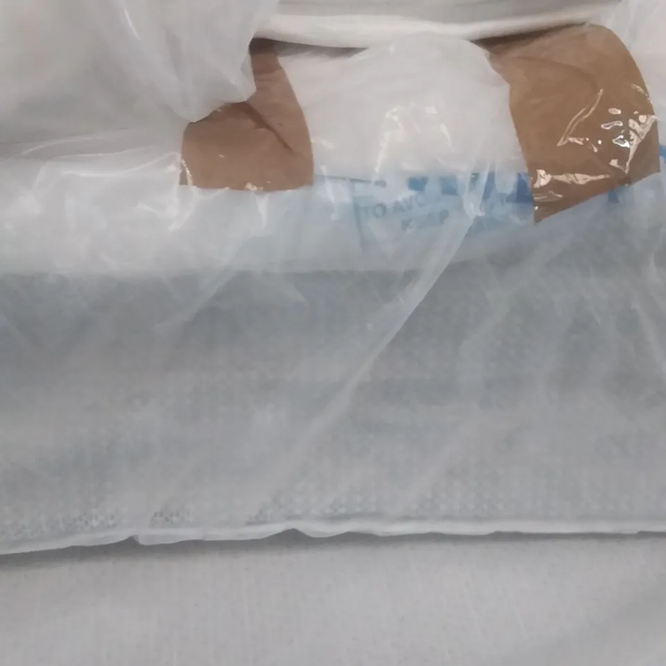 BAGGED COIL SPRUNG 6FT KINGSIZE MATTRESS 