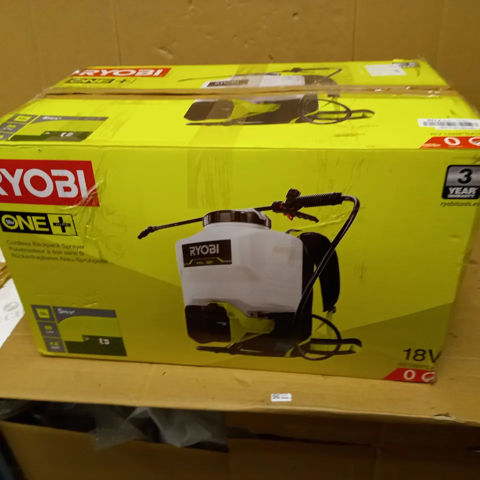 RYOBI RY18BPSA-0 18V ONE+ CORDLESS BACKPACK SPRAYER