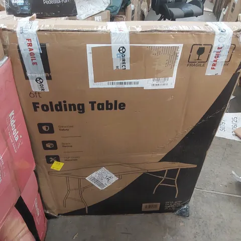 BOXED KEPLIN 6FT FOLDING TABLE