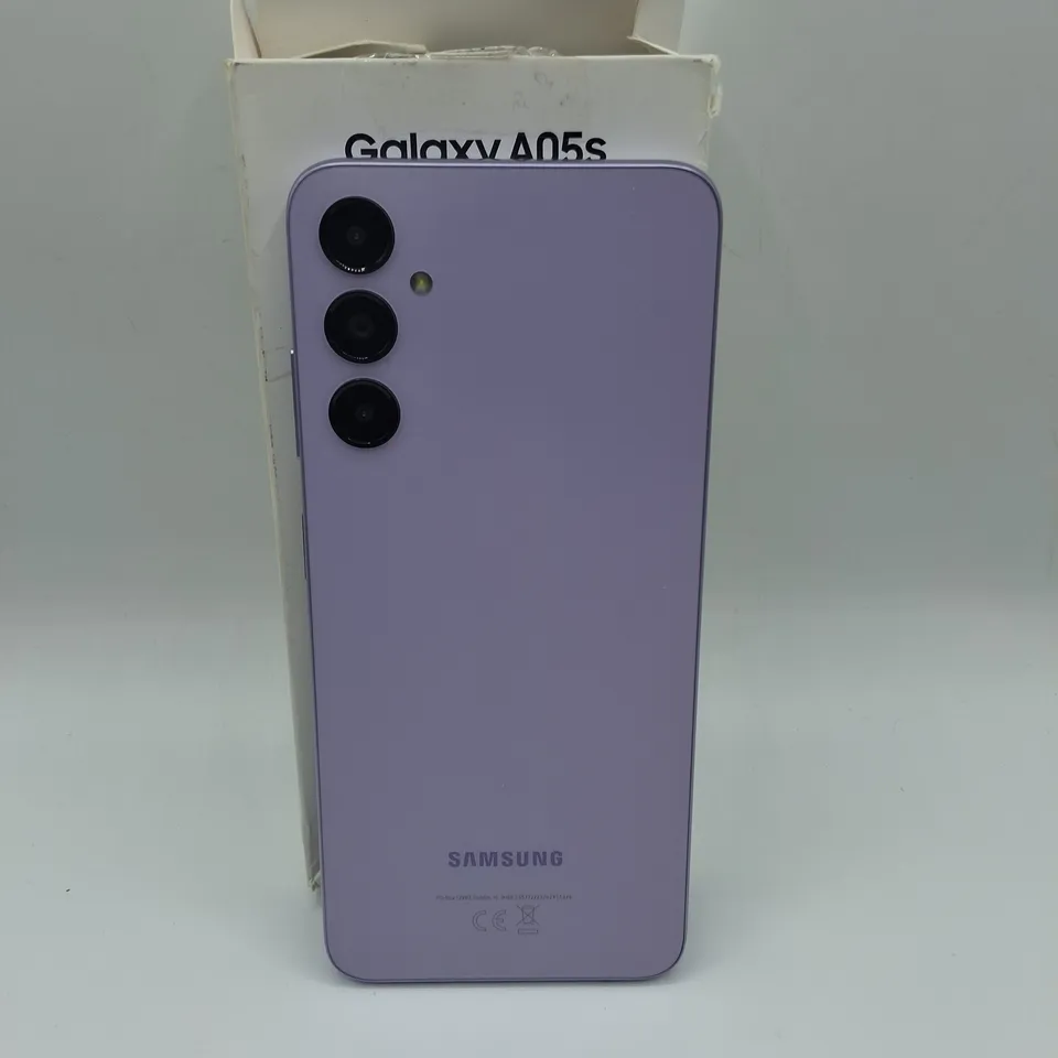 BOXED SAMSUNG GALAXY A05S 4/128GB IN LIGHT VIOLET - SM-A057F