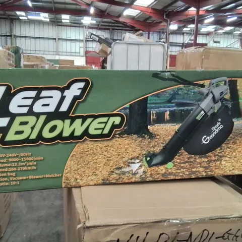 BOXED GRANDMA SHARK LEAF BLOWER