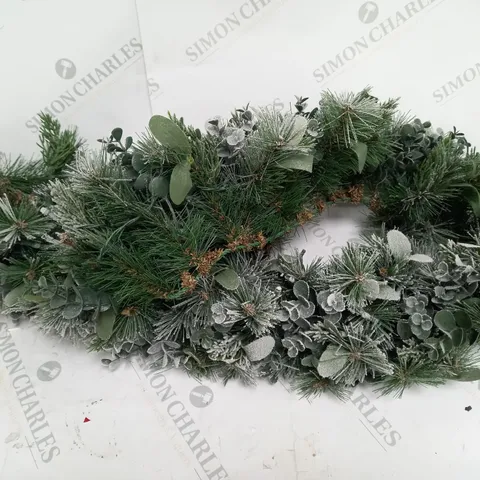 K BY KELLY HOPPEN PRE-LIT GREENERY CHRISTMAS DECORATION - GARLAND