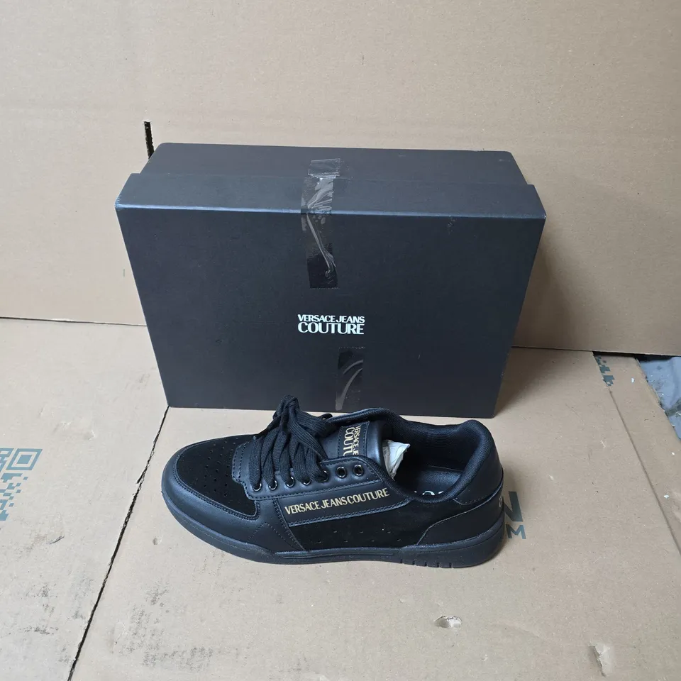 VERSACE JEANS COUTURE SNEAKERS – BLACK