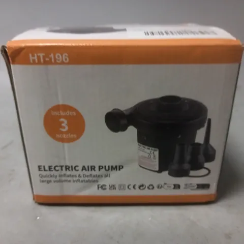 BOXED ELECTRIC AIR PUMP