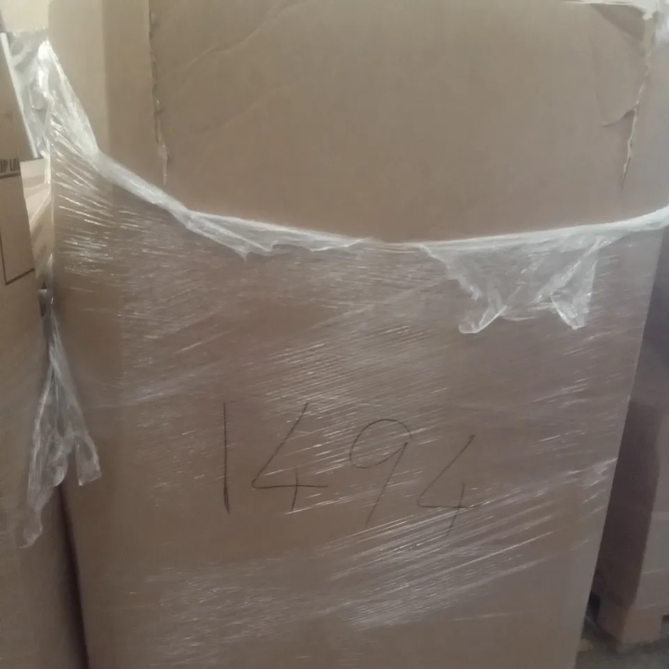 PALLET OF ASSORTED ITEMS INCLUDING WORK DESK, PICNIC FOLDING TABLE, 2-TIER MULTIFUNCTIONAL BAMBOO GARMENT LAUNDRY RACK , IRONING BOARD, 6FT FOLDING TABLE