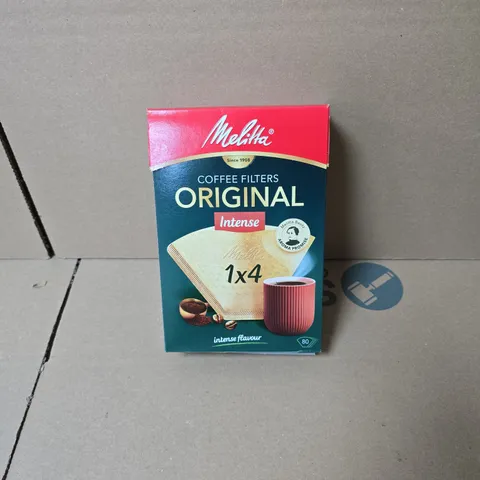 BOX OF 6 X APPROXIMATELY 8 MELITTA INTENSE COFFEE FILTERS INTENSE