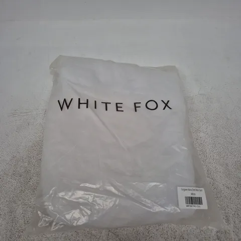 WHITE FOX FORGIVEN AURA SHELL MINI SKIRT – LARGE