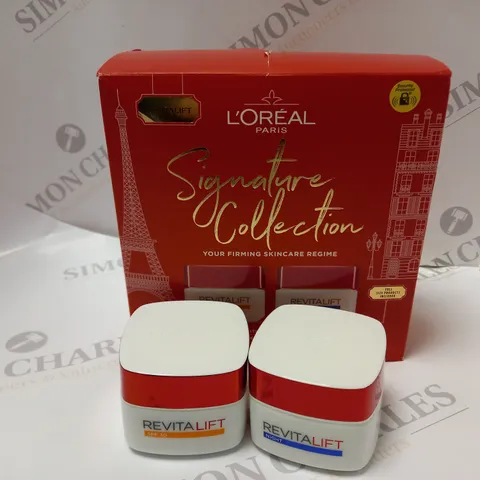 BOXED L'OREAL SIGNATURE COLLECTION FORMULATED WITH ADVANCED PRO-RETINOL