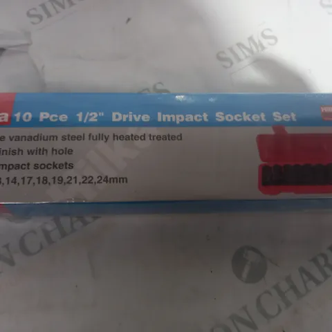 HILKA 10 PC DRIVE IMPACT SOCKET SET