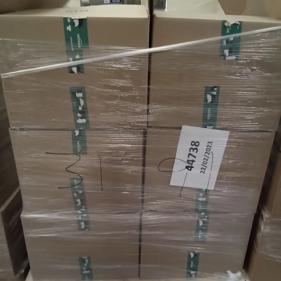 PALLET OF ASSORTED ITEMS INCLUDING KOICAXY 10M ICICLE LIGHTS, TIKI GLASSES, FACE MASK, 2 IN 1 POLISH DRYER, NOTEBOOK AC ADAPTER, MAGIC DECANTER, COPPER WIRE LED FAIRY LIGHTS