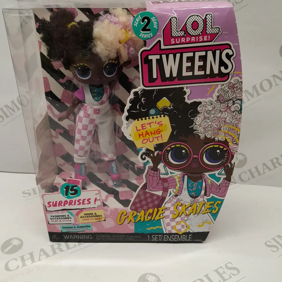 BRAND NEW BOXED L.O.L. SURPRISE TWEENS GRACIE SKATES 