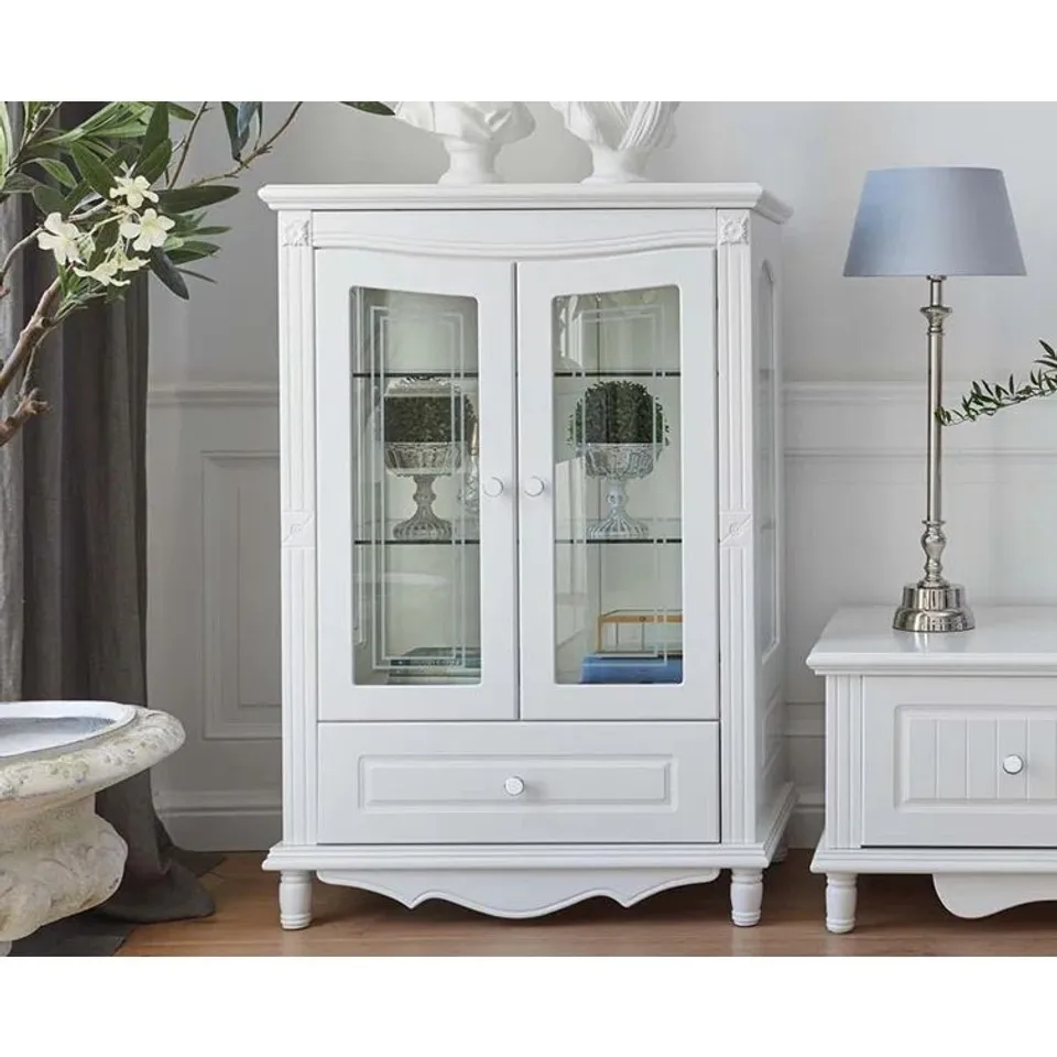 BOXED MONSON DISPLAY CABINET (BOXES 3 & 4 OF 4 ONLY)