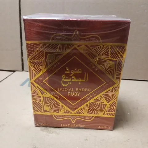 BOXED AND SEALED OUD AL BADEE RUBY EAU DE PARFUM 100ML