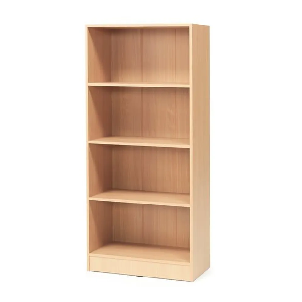 BOXED BOOKCASE FLEXUS 1725X760X415 MM, BEECH LAMINATE RRP £125