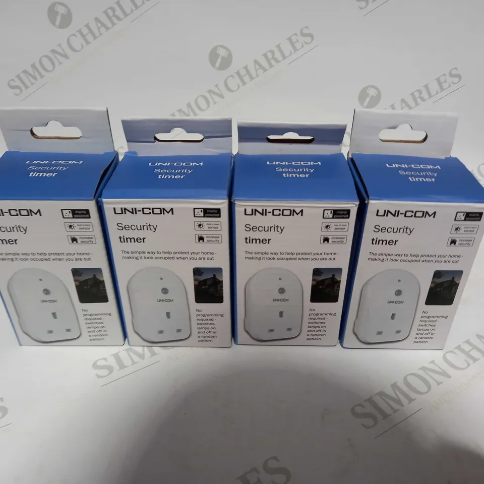 UNI-COM SET OF 4 SECURITY TIMERS