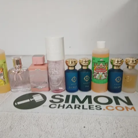 APPROXIMATELY 10 ASSORTED UNBOXED FRAGRANCES