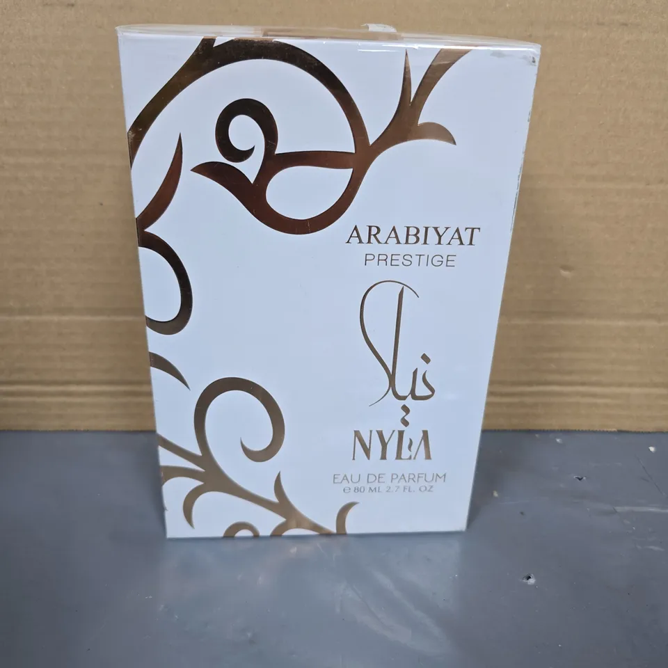 BOXED AND SEALED NYLA ARABYAT PRESTIGE EAU DE PARFUM 80ML