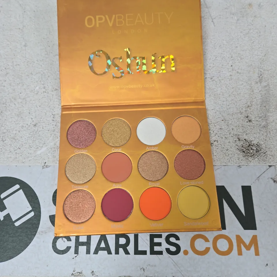 OPV BEAUTY OSHUN EYESHADOW PALETTE – 12 WARM TONED SHADES