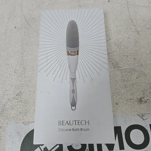 BEAUTECH SILICONE BATH BRUSH WITH HANDLE – BOXED