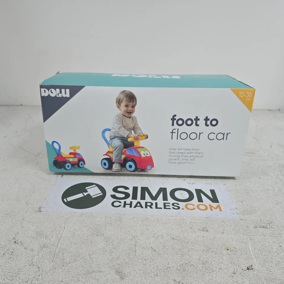 BOXED DOLU FOOT TO FLOOR CAR