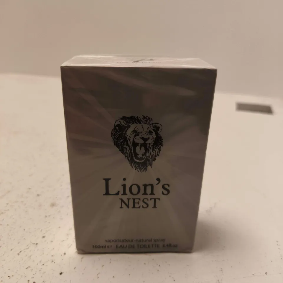 BOXED AND SEALED LION'S NEST EAU DE TOILETTE - 100ML