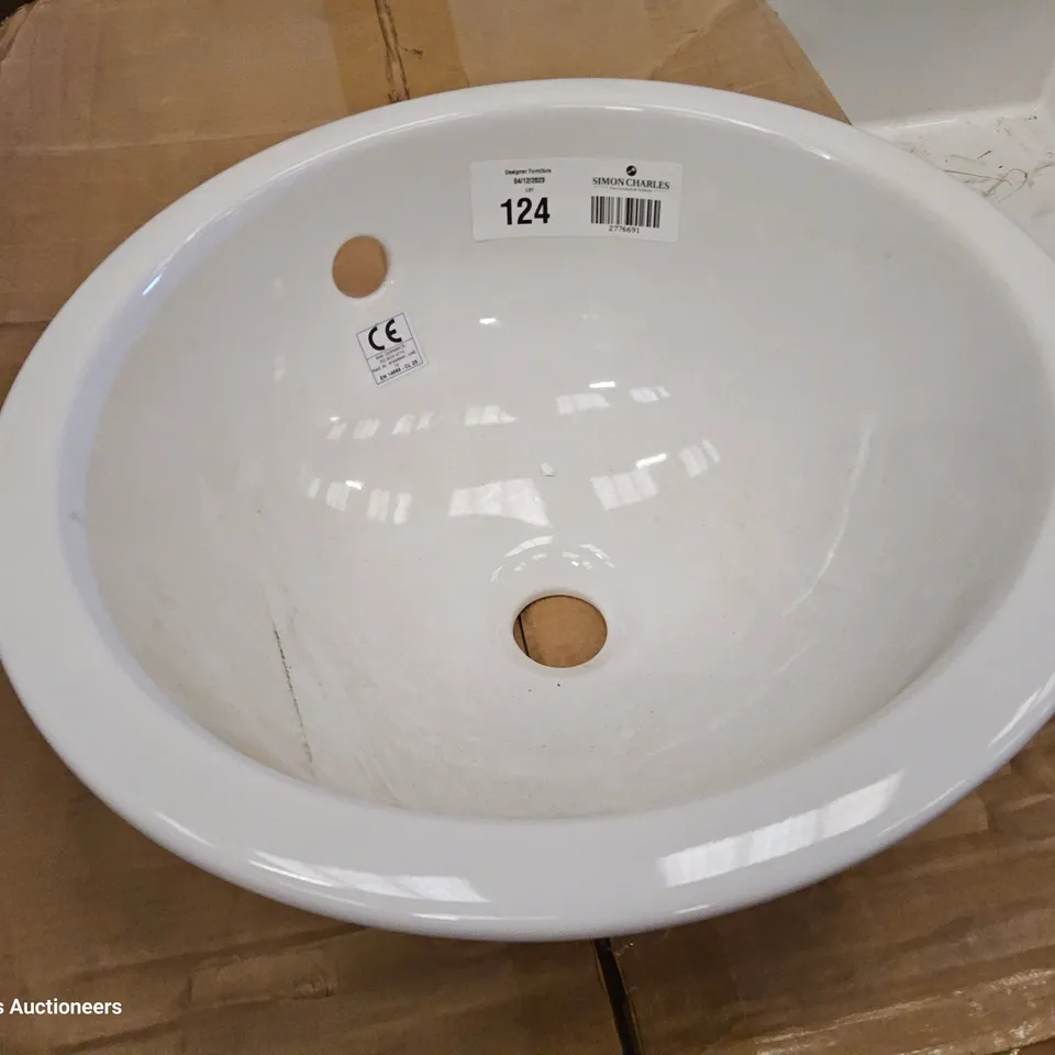 RAK ROUND WHITE CERAMIC VANITY BOWL