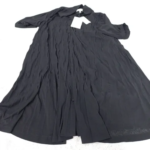 PHASE EIGHT PLEATED SWING DRESS – BLACK, UK 12