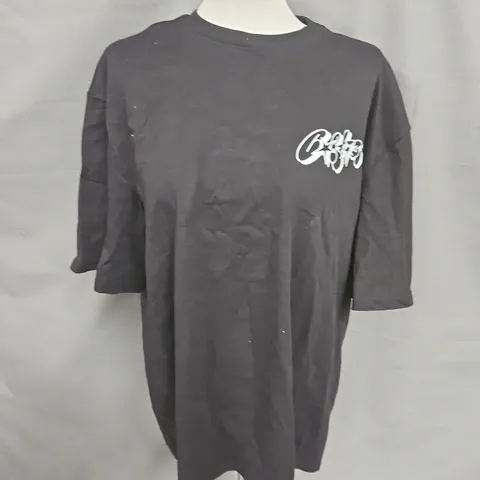 CORTEIZ PRINTED TSHIRT IN BLACK SIZE XL
