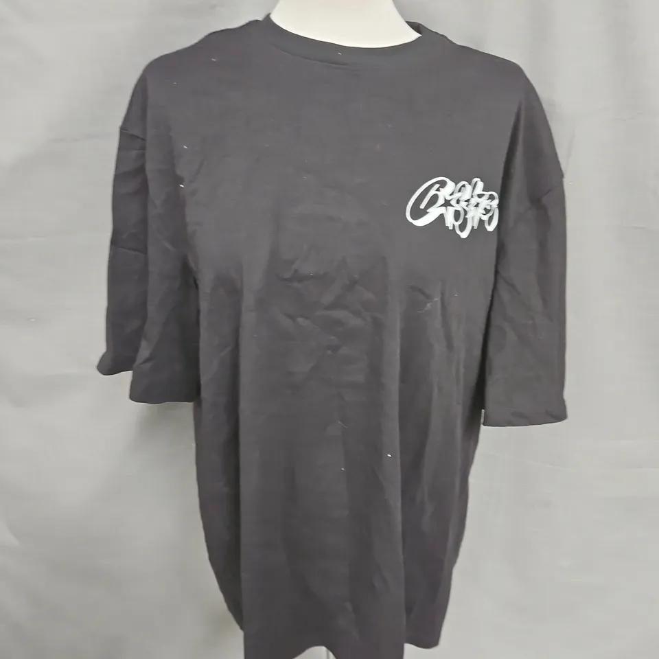 CORTEIZ PRINTED TSHIRT IN BLACK SIZE XL