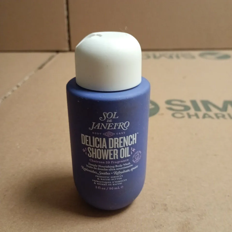 SOL DE JANEIRO DELICIA DRENCH SHOWER OIL – 3 FL OZ (90 ML)