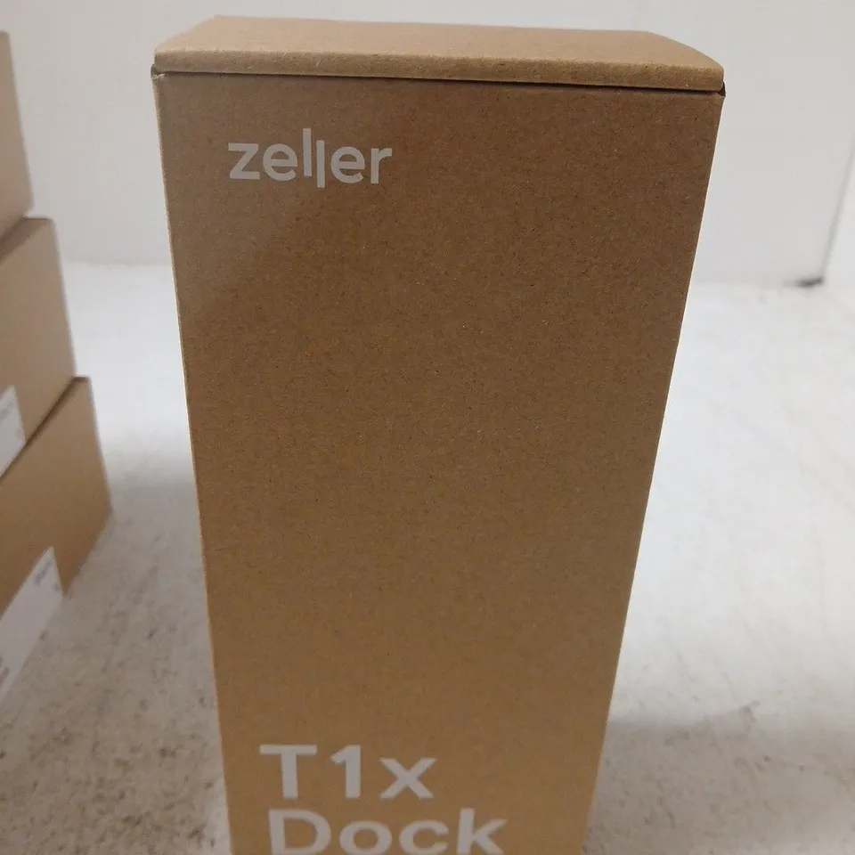 ZELLER T1X DOCK – USB-C POWER & ETHERNET DOCKING STATION (BOXED)