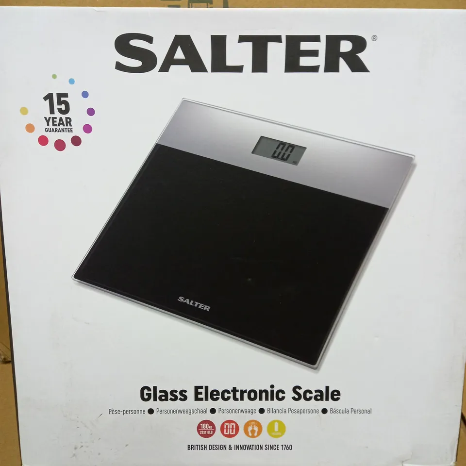 BOXED SALTER GLASS PERSONAL SCALE