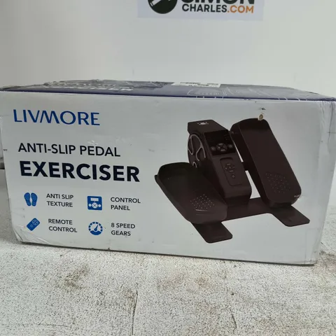LIVMORE ANTI-SLIP PEDAL EXERCISER – BOXED