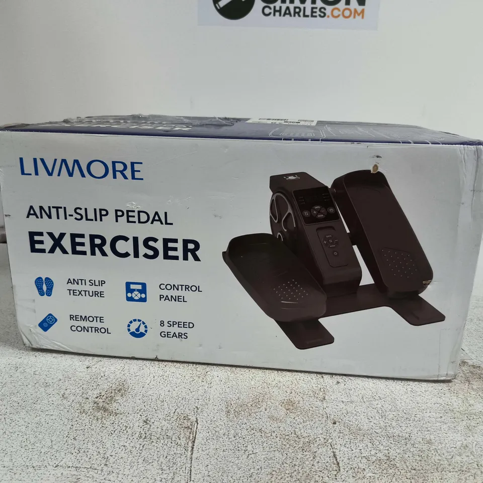LIVMORE ANTI-SLIP PEDAL EXERCISER – BOXED