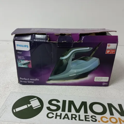 PHILIPS AZUR STEAM IRON 8000 SERIES – BOXED