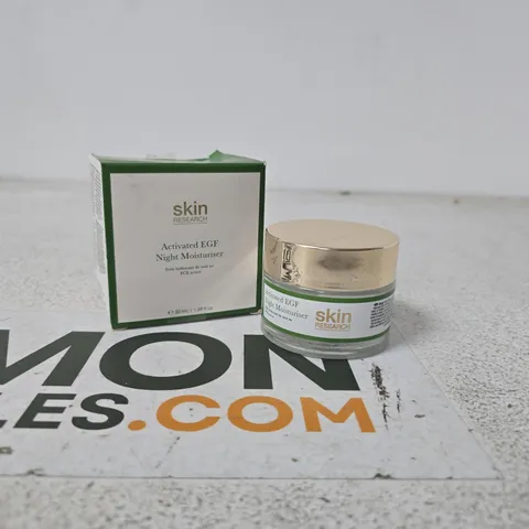 SKIN RESEARCH ACTIVATED EGF NIGHT MOISTURISER 50ML