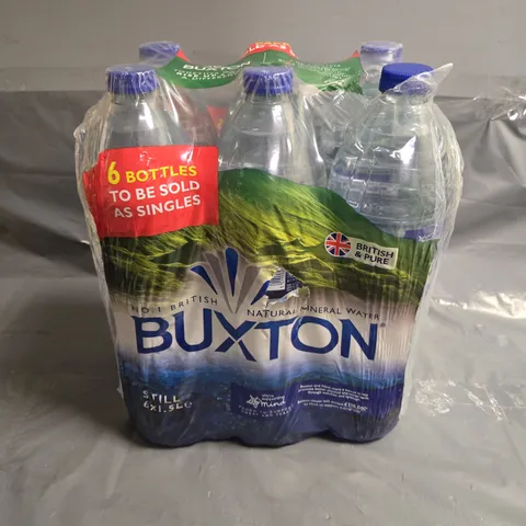 6 PACK OF BUXTON WATER (6X1.5L) - COLLECTION ONLY