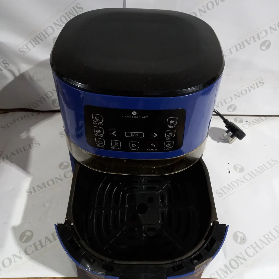 COOK'S ESSENTIALS 4.0L AIR FRYER - SAPPHIRE