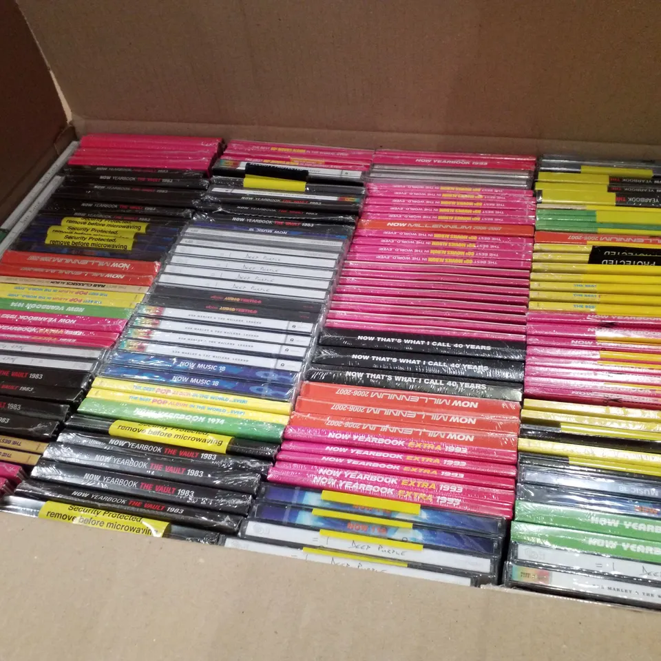 PALLET OF 40 BOXES CONTAINING ASSORTED CDS