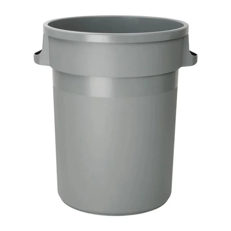 BOXED JANTEX BIN GREY 80LTR