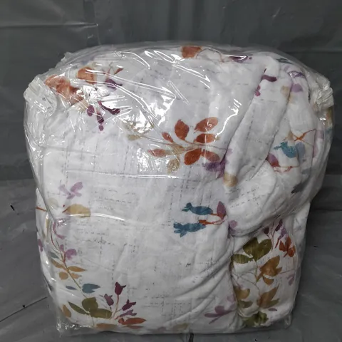 FLORAL PRINTED BLANKET FOR BEDDING