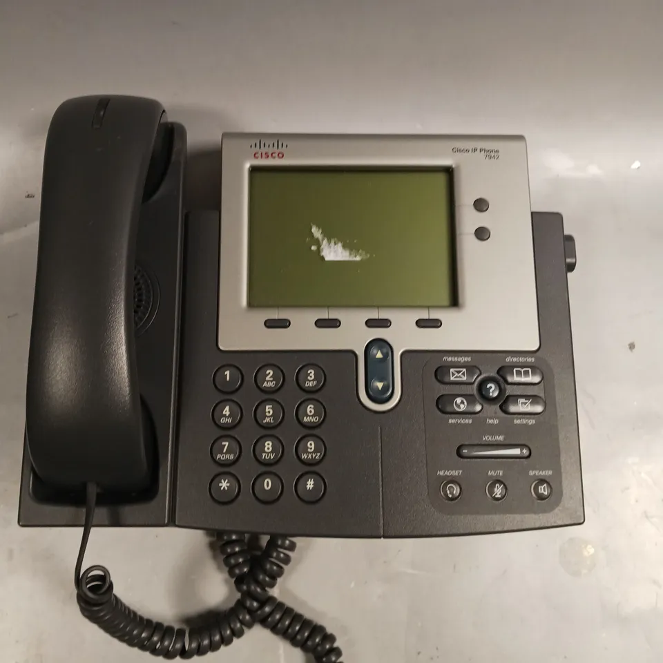 APPROXIMATELY 25 CISCO 7941 & 7942 SERIES IP OFFICE TELEPHONES - COLLECTION ONLY	