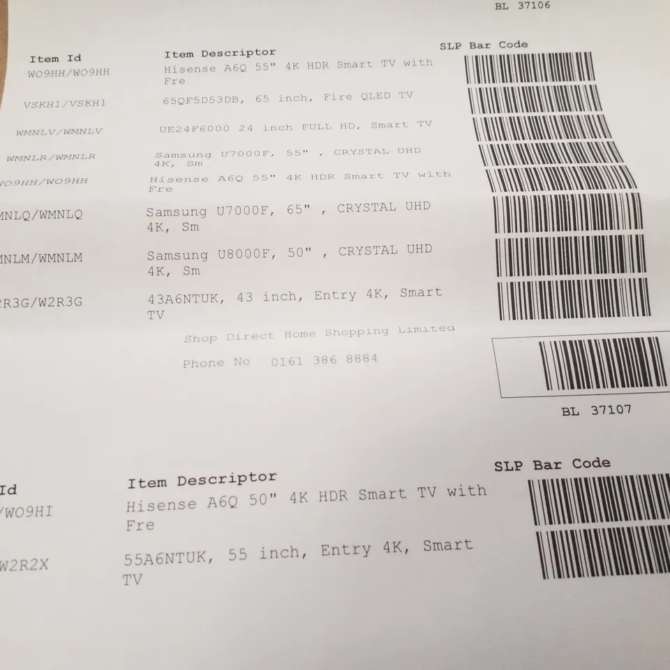 PALLET CONTAINING APPROXIMATELY 10 ASSORTED DAMAGED TVS