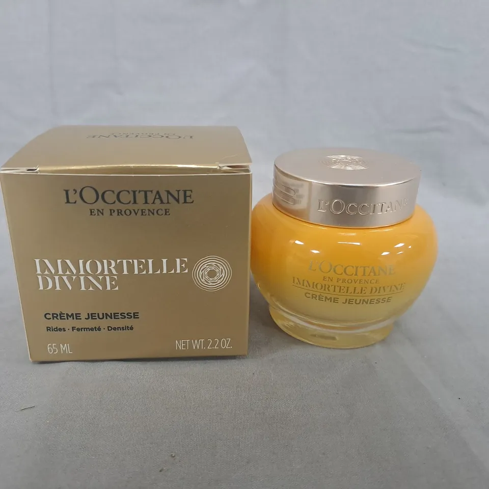 L'OCCITANE IMMORTELLE DIVINE YOUTH CREAM – 65 ML (EN PROVENCE)