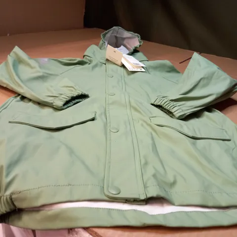 H&M SAGE JNR RAIN MAC - AGE 6/8YR