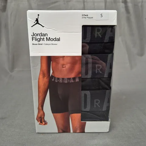 BOXED JORDAN FLIGHT MODAL BOXER BRIEFS - X3 - SMALL