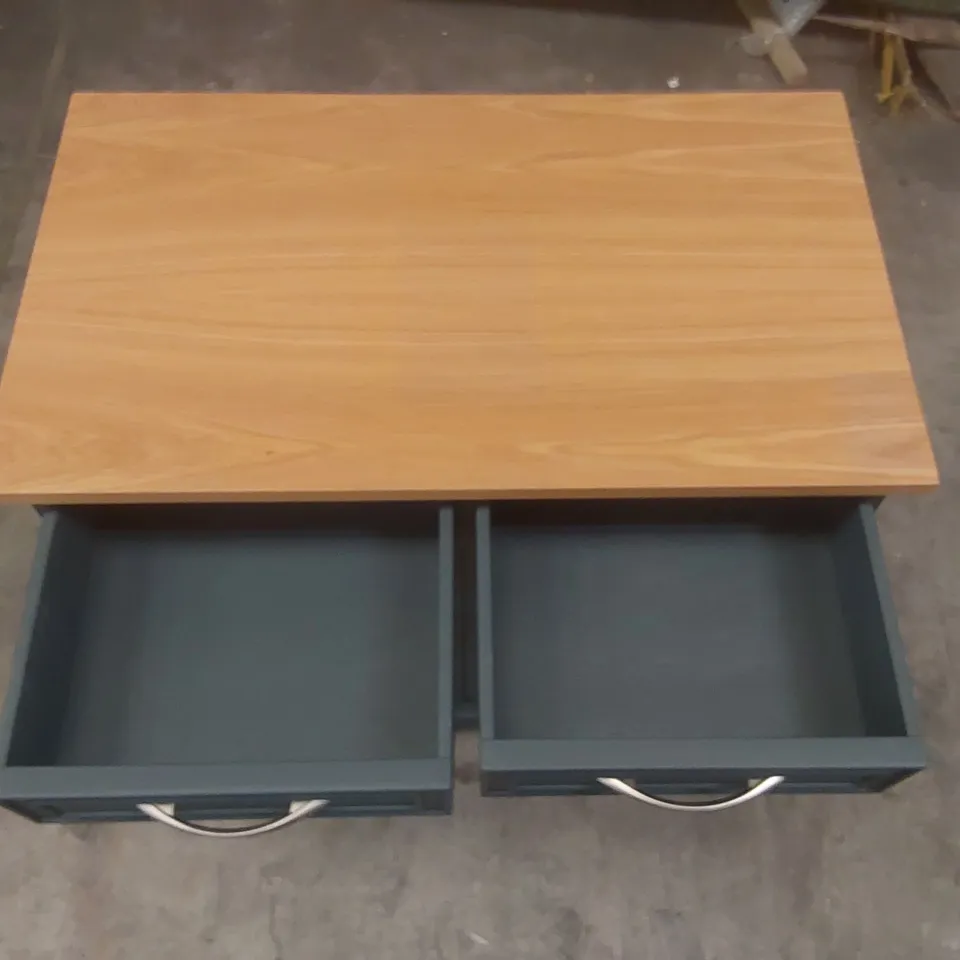 DESIGNER 2 DRAWER, 2 DOOR WOODEN SIDEBOARD