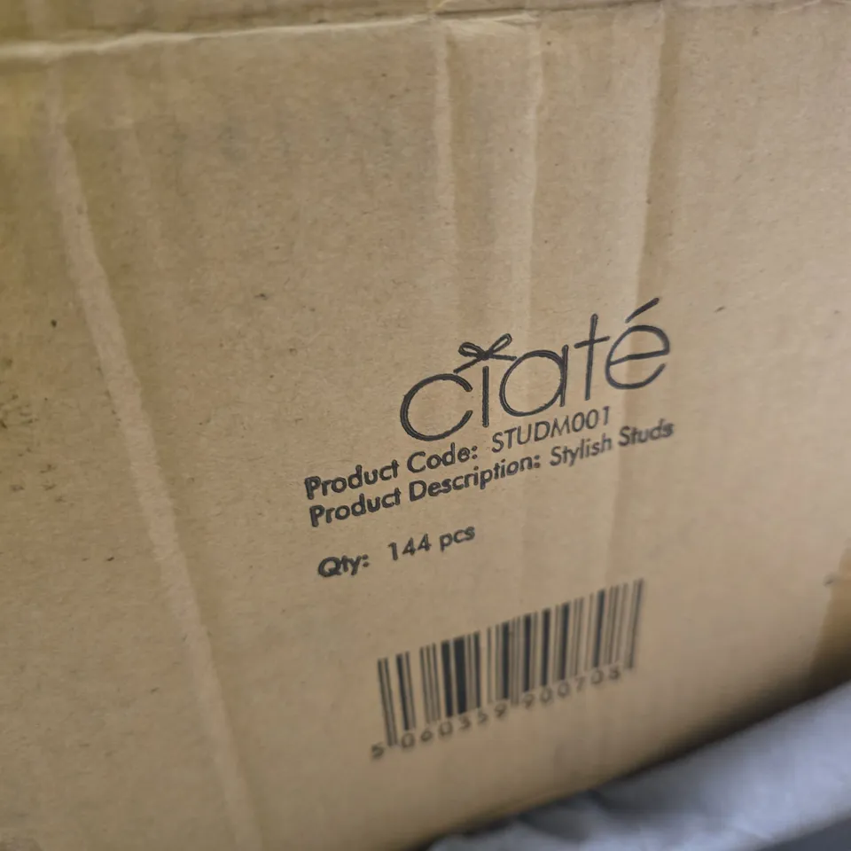 CIATÉ LONDON STUDM001 STYLISH STUDS MINIS NAIL POLISH – 144 PCS (BULK BOX)